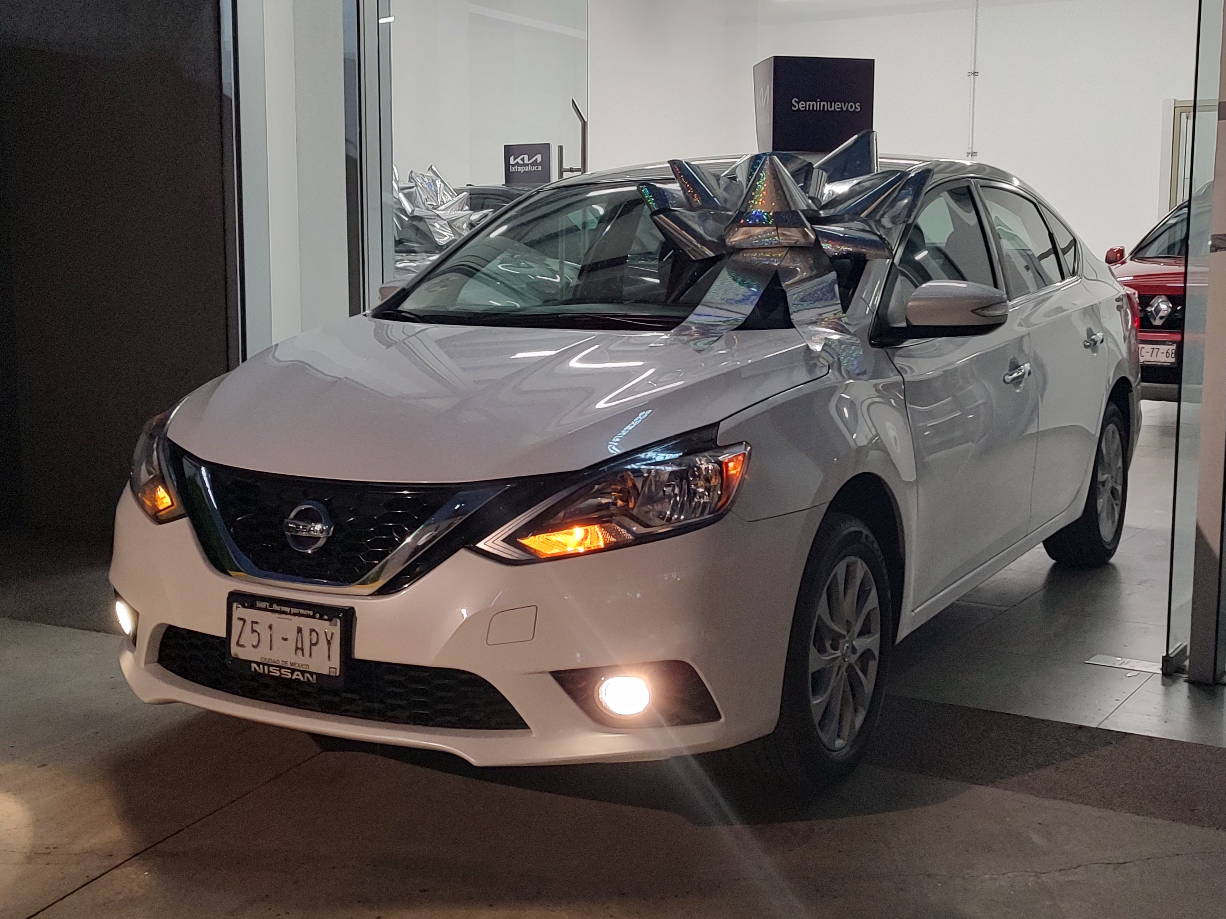 2017 Nissan Sentra ADVANCE L4 1.8L 129 CP 4 PUERTAS AUT BA AA
