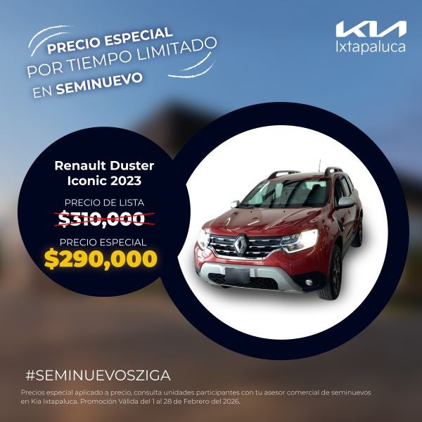 Renault Duster Iconic 2023