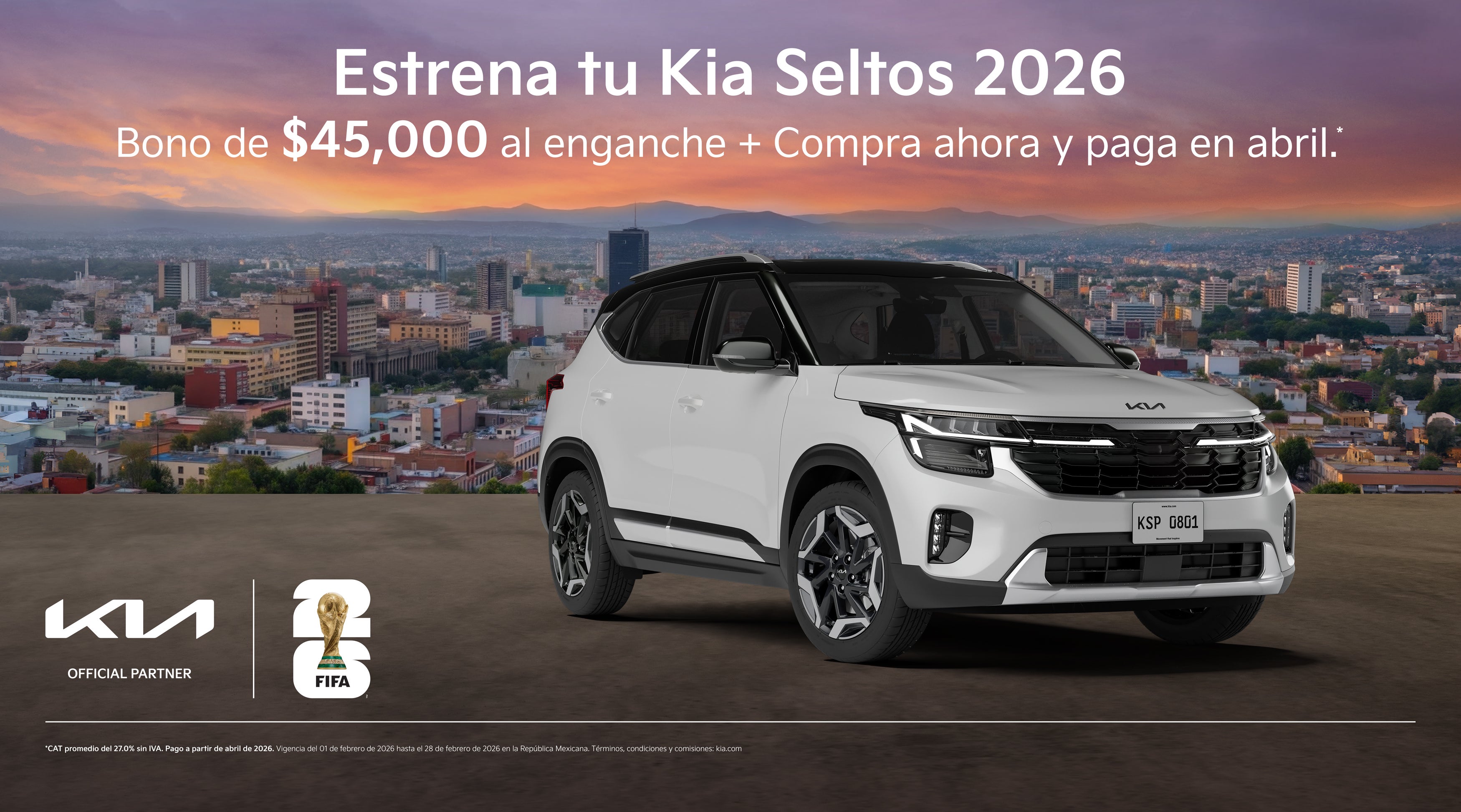 Estrena tu Kia Seltos 2026